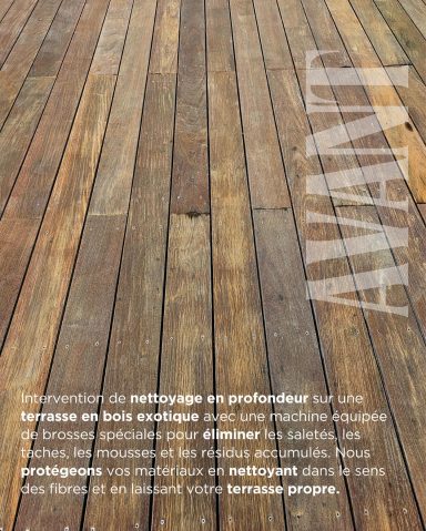 nettoyer terrasse bois